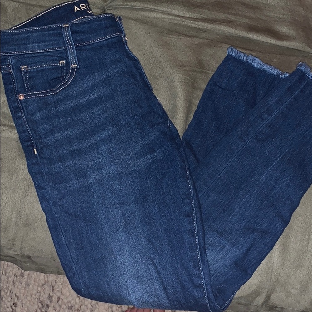 Arizona Cropped Skinny Jeans
